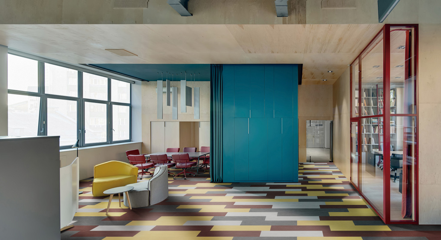 Ambientes com o Piso Vinílico Tarkett Make It Instalado em Rio Claro